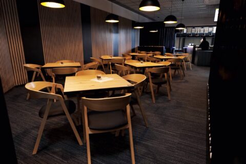 Interiér reštaurácie